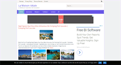 Desktop Screenshot of lamaisonideale.info
